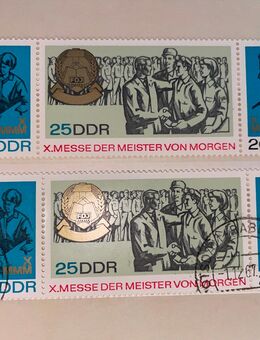 DDR, Michel Nr. 1320-1322 ZD, postfrisch & gestempelt - Zwickau