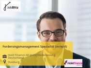 Forderungsmanagement Spezialist (m/w/d) - Duisburg