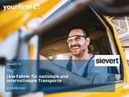 Lkw-Fahrer für nationale und internationale Transporte - Heilbronn