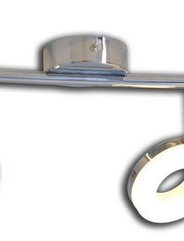 näve Deckenleuchte LED 2er Wand-u. Deckenspot, LED fest integriert, lichtrichtung einstellbar