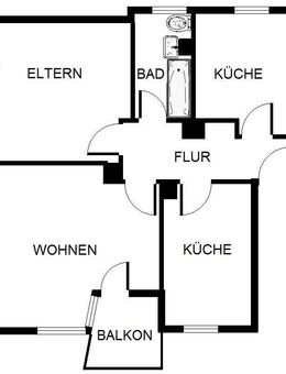 Komfortable 3-Zimmer-Wohnung in Gelsenkirchen Scholven - Gelsenkirchen