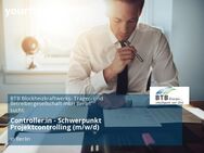 Controller:in - Schwerpunkt Projektcontrolling (m/w/d) - Berlin