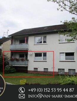 Vor den Toren Oldenburgs------Erdgeschosswohnung mit 3 Zimmer und Balkon in Bad Zwischenahn- Bloh - Bad Zwischenahn