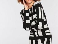 Boysen's Strickkleid für Partys, kurzes Kleid, figurbetont, aus Strick, langärmlig