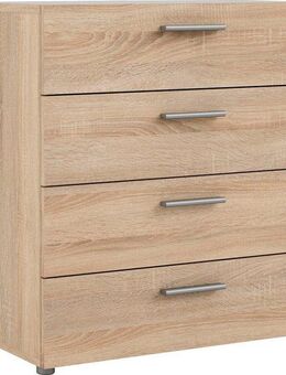 INOSIGN Kommode Pepe, Aufbewahrung, Schubladenschrank, Stauraum, Sideboard mit 4 Schubläden, Breite 80 cm, Höhe 68 cm