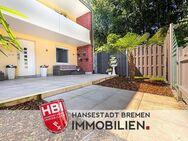 Marßel / Kernsanierte, seniorengerechte 3-Zimmer-Terrassenwohnung mit Garage und Garten in guter Lage - Bremen