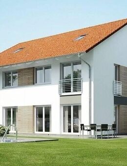Hochwertige Doppelhaushälfte 8,00 x 11,00 Meter für Ihren Familientraum in Steinhöring-Hintsberg! - Steinhöring