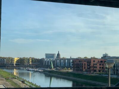 zwei letzten 5-Zimmer Wohnungen im 4.OG und 5. OG mit Loggia im Zollhafen, Blick auf Hafenbecken, Repräsentativ, Provisionsfrei, Neubau, Erstbezug