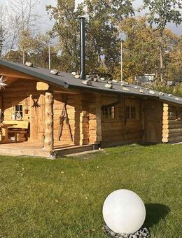 Skihütte - Wochenendhaus - Gartenlaube - Vollholzstämme, Handarbeit - Preis Musterhaus - Rodewisch