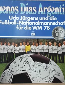 Vinyl LP Udo Jürgens& Fußball Nationalmannschaft / Buenos Dias Argentina - Wuppertal