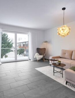 Perfekte Ausrichtung und idealer Grundriss: Vermietete 3 Zimmer-Etagenwohnung mit Balkon - Alling