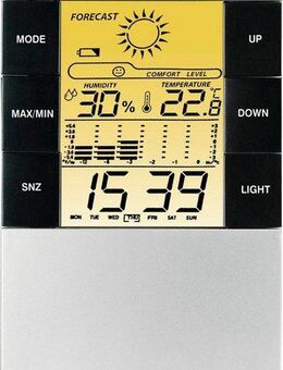 Hama LCD-Thermo-/Hygrometer "TH-200" Wetterstation