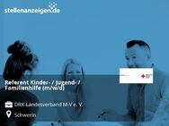 Referent Kinder- / Jugend- / Familienhilfe (m/w/d) - Schwerin
