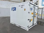 10 Fuss Kühlcontainer NEU / Kühlzelle / Integralcontainer / Baujahr 2023, RAL 9010 mit PVC, LED Licht, Flachfußboden, Paniköffner - Hamburg