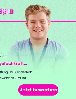 Pflegefachkraft (m/w/d) - Schwäbisch Gmünd