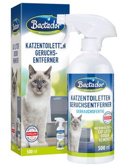 Bactador Katzen-Toiletten Geruchsentferner - 500 ml