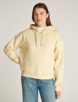 Tommy Hilfiger Kapuzensweatshirt MDRN REG CORP LOGO HOODIE mit gesticktem Logo-Schriftzug