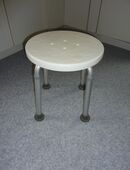 Wenko Duschhocker Secura Weiß höhenverstellbar 25 € VB in 91126