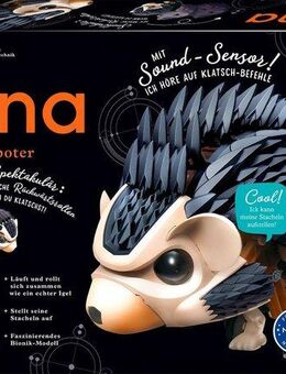 Kosmos Modellbausatz Nuna - Dein Igel-Roboter, mit Soundsensor