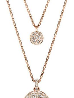 Swarovski Ketten-Set Sublima Round im Lagenlook (Set, 2-tlg), mit Swarovski® Kristall