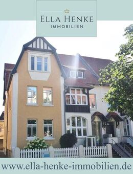 Stilvolle Gründerzeit-Villa mit 2 Wohnungen + 1 Büro-Etage ... - Halberstadt