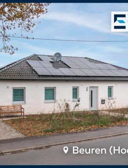 Nahezu neuwertiger Bungalow: Ebenerdiges Wohnen mit Stil und hoher Energieeffizienz - Beuren (Hochwald)