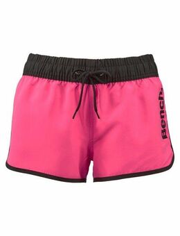 Bench. Badeshorts aus Microfaser, mit Außenkordel, mit Gesäßtasche, mit Klettverschluss