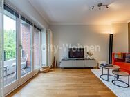 Tolle modernisierte 1,5 Zimmer Wohnung mit Süd-Ost Balkon in Hamburg-Harvestehude - Hamburg