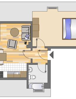 Demnächst frei! 1-Zimmer-Wohnung in Dortmund - Dortmund