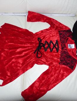 Teufel-Kleid 116 Hexe Faschings-Kostüm Karneval Kinderkostüm Halloween Kleid Teufel Faschingskostüm Kinder - Lehrte