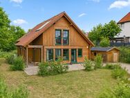 Traumhafte Lage! Ökologisches Einfamilienhaus mit Südterrasse, Blick ins Grüne und guter Anbindung - Pommersfelden