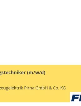 Anwendungstechniker (m/w/d) - Pirna