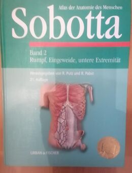 Atlas der Anatomie des Menschen Band 2 Johannes Sobotta Rumpf - Hamburg Wandsbek