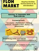 Flohmarkt 13.9.25 Worfelden in 64572
