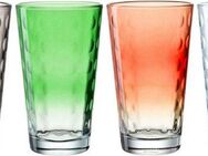 LEONARDO Gläser-Set OPTIC, Glas, 540 ml, 4-teilig