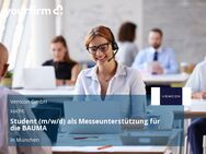 Student (m/w/d) als Messeunterstützung für die BAUMA - München