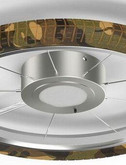 my home Deckenleuchte Bela, Dimmfunktion, dimmbar über Fernbedienung, LED wechselbar, RGB Funkfernbedienung, Reifenleuchte, Wheel