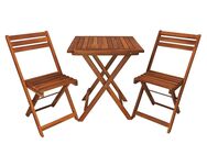 Bistroset Tisch + 2 Stühle Akazie Prodaj24 - Rietberg Zentrum