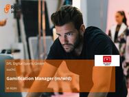 Gamification Manager (m/w/d) - Köln