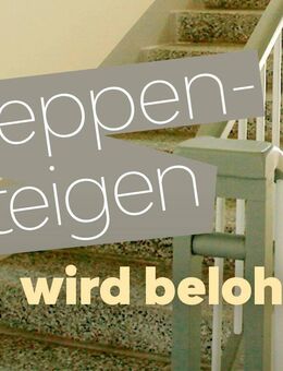 Wohnung mit Treppenbonus und toller Aussicht ins Grüne - 3. OG links - Merseburg