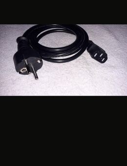 Tv Lcd Stromkabel Netzkabel Kaltgerätestecker Druckerkabel Kabel PC Drucker - Berlin Neukölln