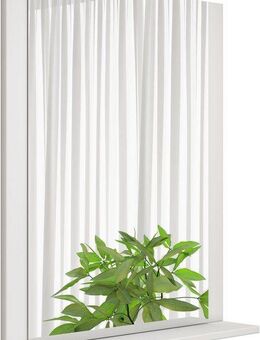 welltime Badspiegel AMSTERDAM, in zwei Breiten 60cm, 80cm mit praktischer Ablagefläche