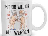 22Feels Tasse Paar Jahrestag Geschenk Mann Frau Hochzeitstag Valentinstag Pärchen, Keramik, Made in Germany, Spülmaschinenfest
