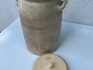 Tongefäß Gärtopf Fermentiertopf mit Deckel 20 Liter H17,5cm B14cm - Schwalmstadt