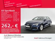 Audi A3, Sportback 40 TFSI e 2x S line, Jahr 2021 - München