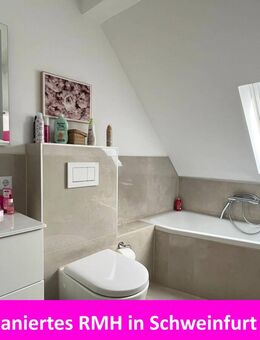 Kleines modernes Reihenmittelhaus mit Liebe zum Detail - Schweinfurt