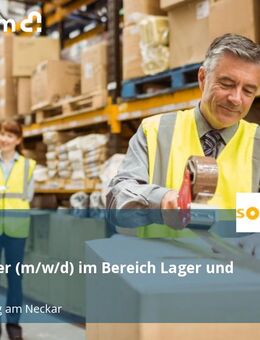 Mitarbeiter (m/w/d) im Bereich Lager und Versand - Rottenburg (Neckar)