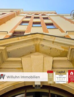 Rarität im Musikviertel: 197 m² Eleganz, Stuck, Südbalkon, Aufzug, Stellplatz - Leipzig