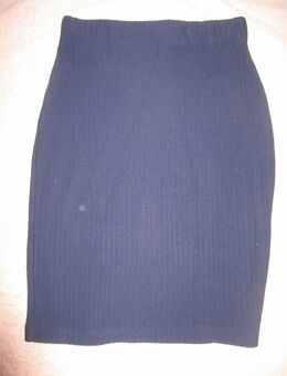 NEU * Edel * stylisch * Etui * Shift * Strech * Schlupf * Midi * Rock "dibari" Gr. 34- 36/ XS- S * marine- blau * - Riedlingen