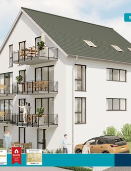 Provisionsfrei | Sirzenich: Schöne Dachgeschosswohnung mit Balkon, Aufzug in top TR-LUX Anbindung! - Trierweiler
